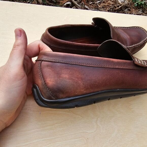 Geox Mens Loafers Slip On Shoes EU Size 43, US size 10, Pre-owned - Picture 6 of 9